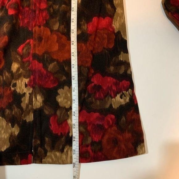 Elementz Floral Zip Up Jacket - Picture 5 of 8